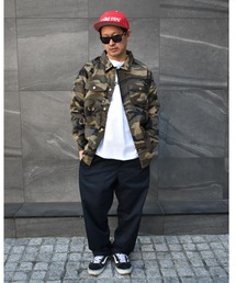 DOUBLE STEAL(_uXeB[)Coverall JKT(Jo[I[)