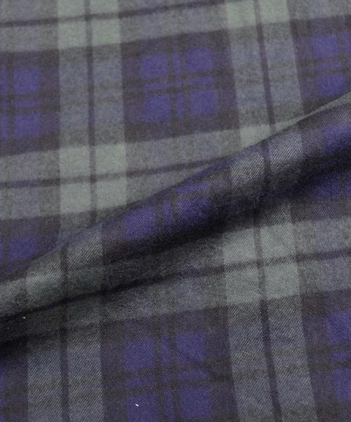SONTAKU(ソンタク)の「【SONTAKU/ソンタク】柔らかタータンネルBDシャツ(シャツ/ブラウス・メンズ・ネイビー・MEDIUM/LARGE)」の9枚目の写真