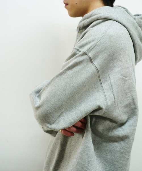 order（オーダー）の「order loose sweat parka（スウェット・メンズ・ブラック/ヘザーグレー・S/M/L）」の11枚目の写真