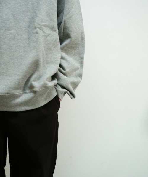 order（オーダー）の「order loose sweat parka（スウェット・メンズ・ブラック/ヘザーグレー・S/M/L）」の9枚目の写真