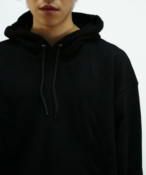 order（オーダー）の「order loose sweat parka（スウェット・メンズ・ブラック/ヘザーグレー・S/M/L）」の5枚目の写真