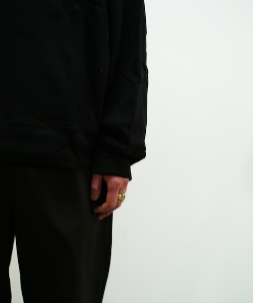 order（オーダー）の「order loose sweat parka（スウェット・メンズ・ブラック/ヘザーグレー・S/M/L）」の4枚目の写真