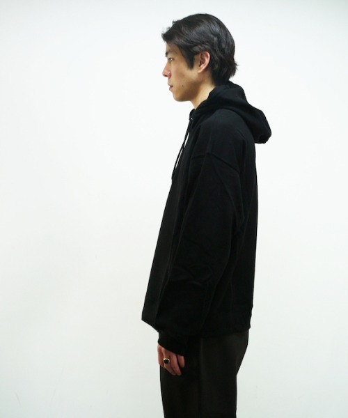 order（オーダー）の「order loose sweat parka（スウェット・メンズ・ブラック/ヘザーグレー・S/M/L）」の7枚目の写真