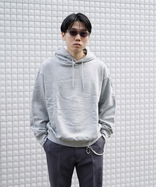 order（オーダー）の「order loose sweat parka（スウェット・メンズ・ブラック/ヘザーグレー・S/M/L）」の16枚目の写真