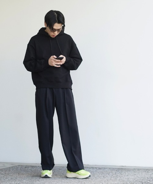 order（オーダー）の「order loose sweat parka（スウェット・メンズ・ブラック/ヘザーグレー・S/M/L）」の19枚目の写真