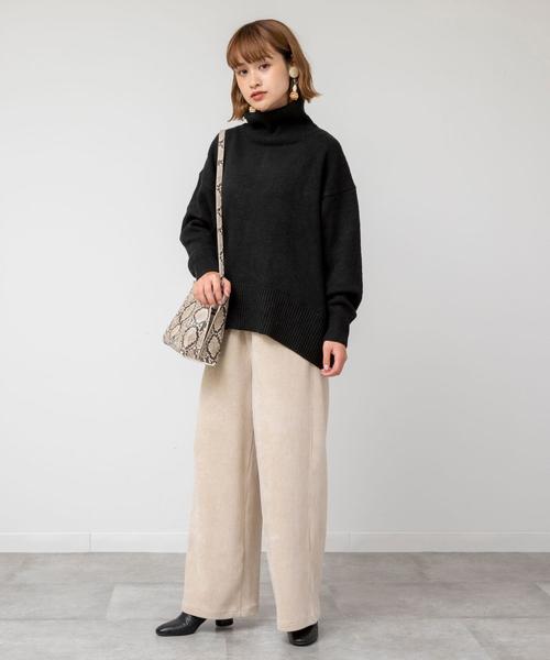 coen（コーエン）の「シンプルスクエアショルダーバッグ（ショルダーバッグ・レディース・グレー/パイソン/ブラック/ブラウン・FREE）」の16枚目の写真