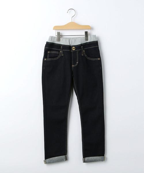 Lee(リー)の「【キッズ】LEE(リー) リブデニム(デニムパンツ・キッズ・ネイビー/コバルトブルー・150cm/140cm/130cm)」の1枚目の写真