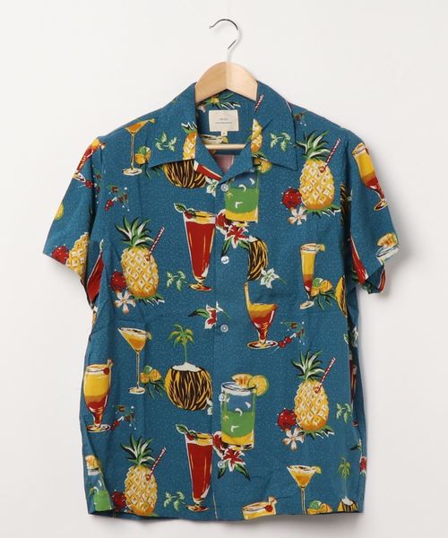 CORISCO(コリスコ)の「CORISCO レーヨン 総柄 オープンシャツ (M1)(シャツ/ブラウス・メンズ・その他9/その他8/その他7/その他6/その他5/その他4/その他3/その他2/その他1・LARGE/MEDIUM/X-LARGE)」の5枚目の写真