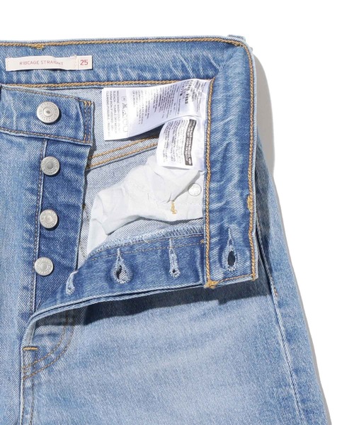 Levi's(リーバイス)の「RIBCAGE ストレート アンクル TANGO FADE(デニムパンツ・レディース・ライトインディゴブルー・24inch/27inch/28inch/25inch/23inch/26inch)」の10枚目の写真