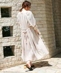 libelle more | シアーバックプリーツガウンワンピース(ワンピース)