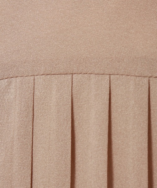 libelle more（リベル モア）の「シアーバックプリーツガウンワンピース（ワンピース・レディース・ベージュ/モカ/ブラック・FREE）」の11枚目の写真