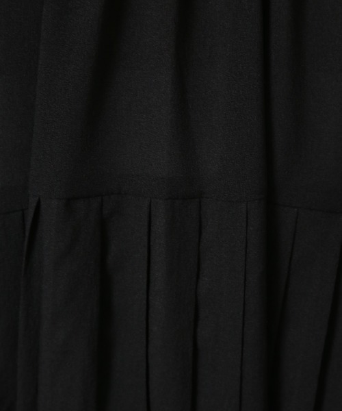 libelle more（リベル モア）の「シアーバックプリーツガウンワンピース（ワンピース・レディース・ベージュ/モカ/ブラック・FREE）」の10枚目の写真