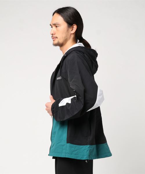 WEGO(ウィゴー)の「WEGO/ナイロンフーデッドブルゾン(ナイロンジャケット・メンズ・ホワイト/ブラック/ネイビー・MEDIUM/LARGE)」の20枚目の写真