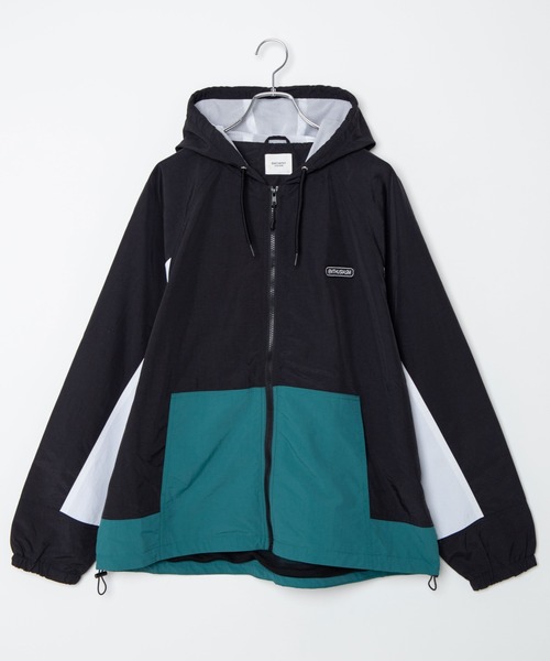 WEGO(ウィゴー)の「WEGO/ナイロンフーデッドブルゾン(ナイロンジャケット・メンズ・ホワイト/ブラック/ネイビー・MEDIUM/LARGE)」の10枚目の写真