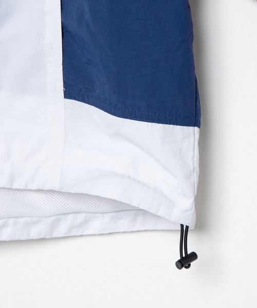 WEGO(ウィゴー)の「WEGO/ナイロンフーデッドブルゾン(ナイロンジャケット・メンズ・ホワイト/ブラック/ネイビー・MEDIUM/LARGE)」の19枚目の写真