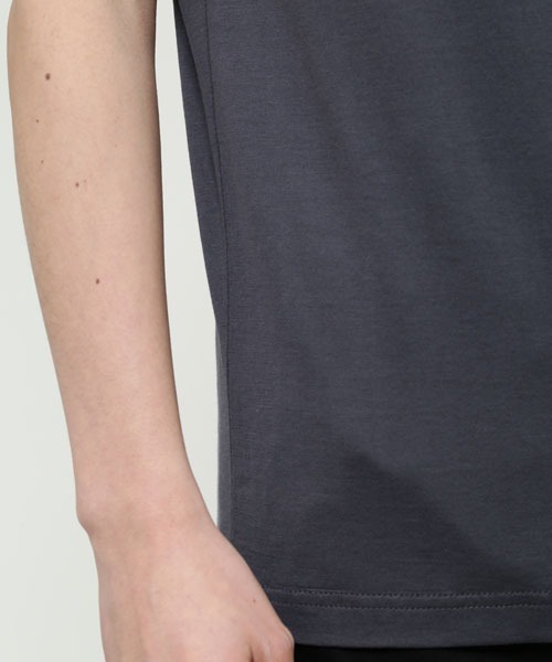 SUNSPEL（サンスペル）の「SUNSPEL / MEN’S?Q82 PLAIN（ポロシャツ・メンズ・チャコール/ブルー・LARGE/SMALL/MEDIUM）」の9枚目の写真