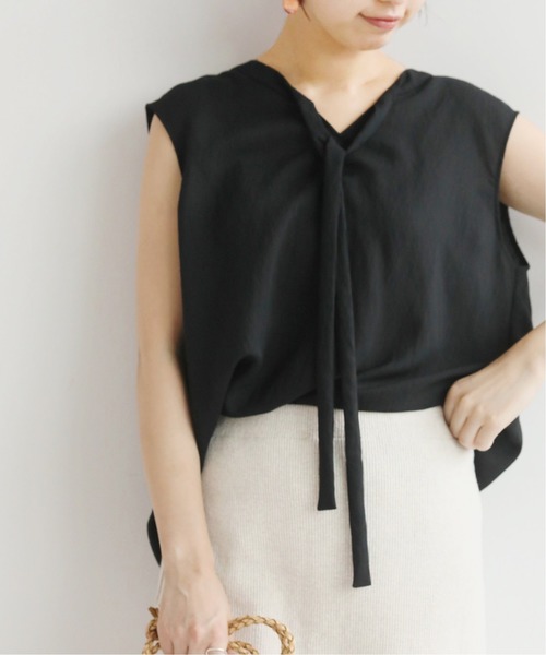 IENA（イエナ）の「utile シアーボウタイブラウス◇（シャツ