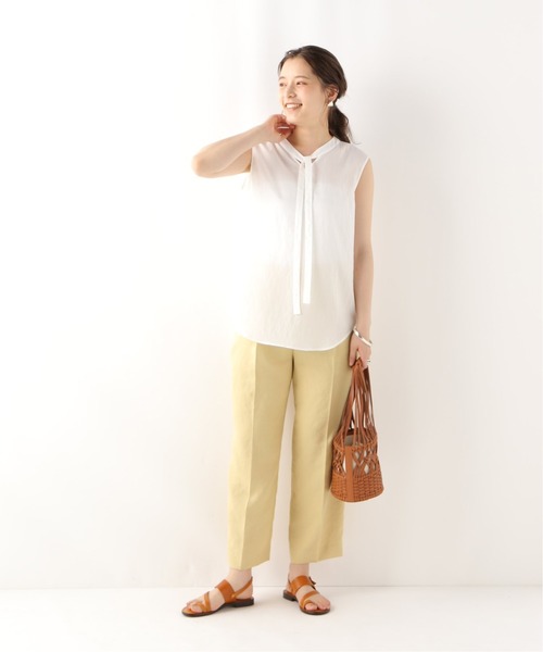 IENA - IENA utile シアーボウタイブラウス 新品未使用 IENA（イエナ）の「utile シアーボウタイブラウス◇（シャツ