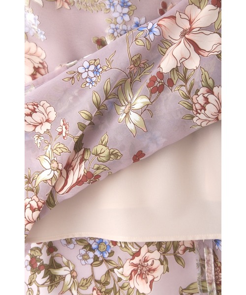 JILL STUART（ジルスチュアート）の「◇ベルベットフラワーキャミ 