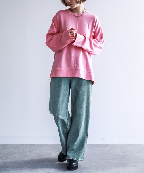 n'OrLABEL（ノアールレーベル）の「『ストレートワイドパンツ』（その他パンツ・レディース・ブラック/ブラウン/インディゴブルー/ブルー系その他/チャコール・LL/3L/S/M/L）」の17枚目の写真