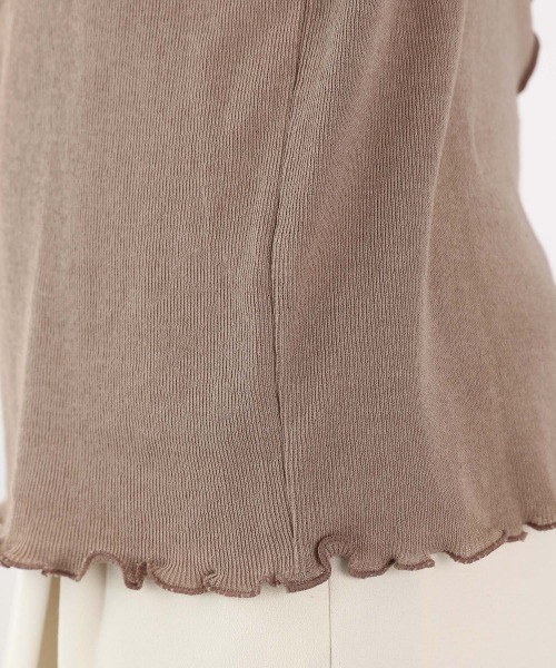 LOWRYS FARM(ローリーズファーム)の「メロータイトLS 894966(Tシャツ/カットソー・レディース・ブラック/ブラウン/ブルー/アイボリー・FREE)」の12枚目の写真