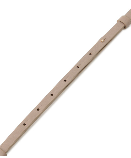 VIS（ビス）の「10mm幅スリーオーバルスライドベルト（ベルト・レディース・ブラック/ダークブラウン/ベージュ/オリーブ/その他・FREE）」の17枚目の写真