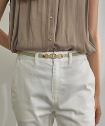 10mm幅スリーオーバルスライドベルト