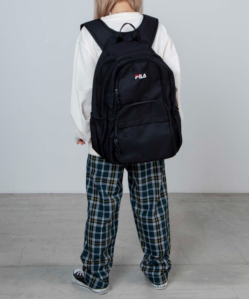Wego Fila 別注スクールリュック バックパック リュック Fila フィラ のファッション バックパック リュック セール