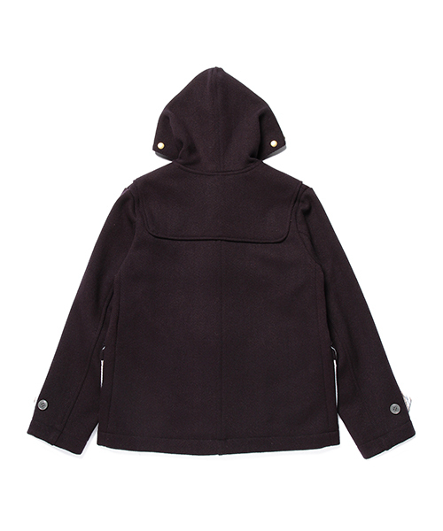 BEAMS BOY(ビームスボーイ)の「BEAMS BOY / ヘリンボーン ウールダッフル(ダッフルコート・レディース・ネイビー/レッド/チャコールグレー・ONE SIZE)」の9枚目の写真