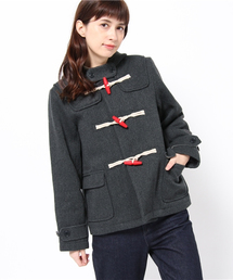 BEAMS BOY | BEAMS BOY / ヘリンボーン ウールダッフル▽(ダッフルコート)
