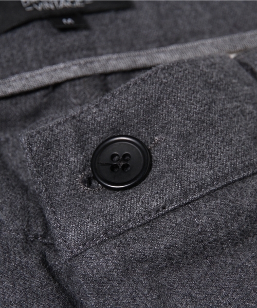 WEGO（ウィゴー）の「WEGO/起毛トラウザー（スラックス・メンズ・ダークグレー/ネイビー・MEDIUM/LARGE）」の6枚目の写真