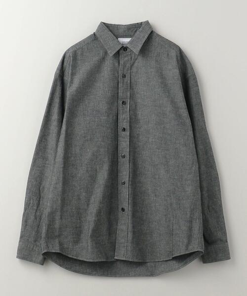 UNITED ARROWS & SONS(ユナイテッドアローズアンドサンズ)の「UNITED ARROWS & SONS(ユナイテッドアローズ&サンズ)ESSENTIAL SHAMB SHIRT†(シャツ/ブラウス・メンズ・ブラック/コバルトブルー・XL/L/M/S)」の13枚目の写真
