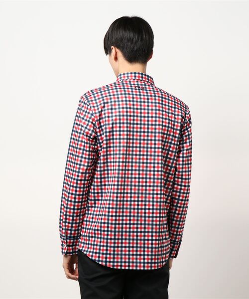 FILA GOLF チェック柄 長袖シャツ Lサイズ FILA（フィラ）の「【FILA GOLF/フィラゴルフ】チェック柄 長袖シャツ