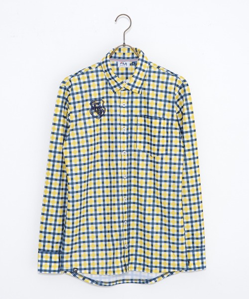 FILA（フィラ）の「【FILA GOLF/フィラゴルフ】チェック柄 長袖シャツ