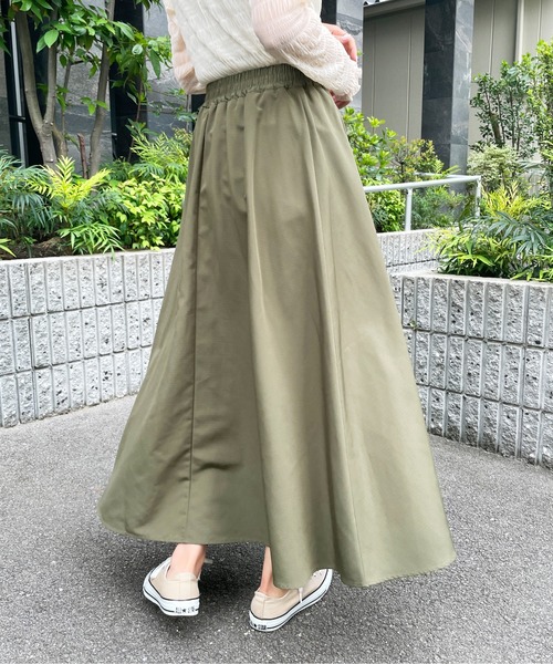 StyleSea（スタイルシー）の「Aラインフレアスカート（スカート・レディース・ブラック/カーキ/アイボリー/ライトベージュ/アイボリー系/カーキ系/ブラック系・FREE/MEDIUM）」の17枚目の写真