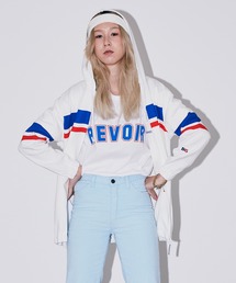 Bonjour Girl | 【Bonjour Girl/ボンジュールガール】BGラインジップアップパーカー(パーカー)