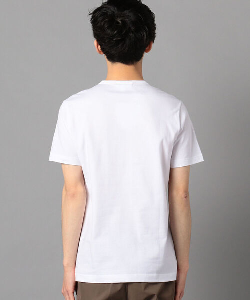 LACOSTE（ラコステ）の「【LACOSTE/ラコステ】Vネック スリムTシャツ (TH632EM)（Tシャツ/カットソー・メンズ・ホワイト/ネイビー/ブラック・M/S/XL/L）」の6枚目の写真