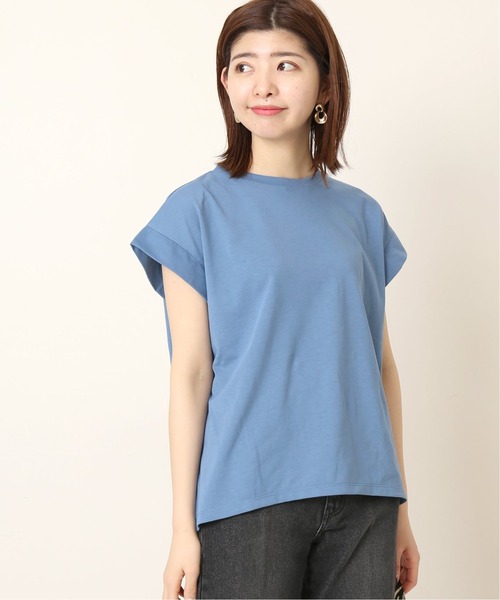 Simplicite（サンプリシテ）の「フィルムテンジクTee◆（Tシャツ/カットソー・レディース・ホワイト/ブラック/ベージュ/ブルー・FREE）」の4枚目の写真