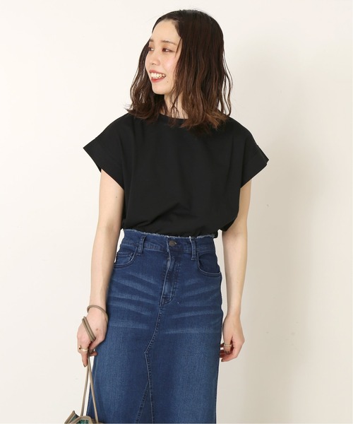 Simplicite（サンプリシテ）の「フィルムテンジクTee◆（Tシャツ/カットソー・レディース・ホワイト/ブラック/ベージュ/ブルー・FREE）」の21枚目の写真