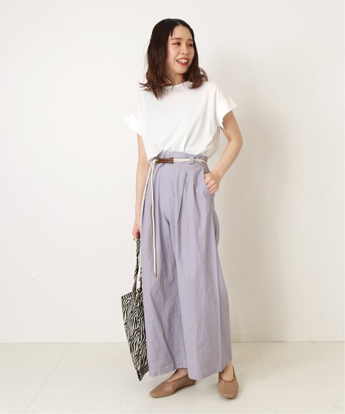 Simplicite（サンプリシテ）の「フィルムテンジクTee◆（Tシャツ/カットソー・レディース・ホワイト/ブラック/ベージュ/ブルー・FREE）」の17枚目の写真