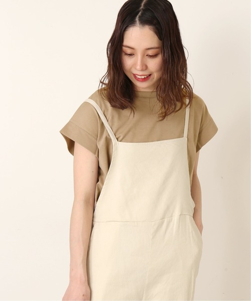 Simplicite（サンプリシテ）の「フィルムテンジクTee◆（Tシャツ/カットソー・レディース・ホワイト/ブラック/ベージュ/ブルー・FREE）」の14枚目の写真