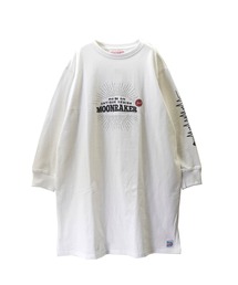 JUNKSOUL（ジャンクソウル）の「JUNKSOUL / ジャンクソウル MOONRAKER刺繍 袖ロゴワンピ (M4)（ワンピース・キッズ）」