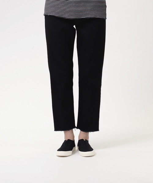 MoonStar（ムーンスター）の「MOONSTAR / ムーンスター   MNT KACKS キャンバススリッポン（スニーカー・レディース・ホワイト/ブラック/パープル・23/24/25/22）」の9枚目の写真