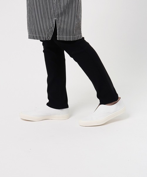 MoonStar（ムーンスター）の「MOONSTAR / ムーンスター   MNT KACKS キャンバススリッポン（スニーカー・レディース・ホワイト/ブラック/パープル・23/24/25/22）」の19枚目の写真