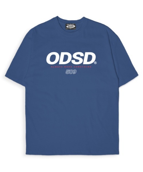 ODD STUDIO（オッドスタジオ）の「【ODD STUDIO】ODSD LOGO T-SHIRT / オッドスタジオ シグネチャー ロゴ Tシャツ（Tシャツ/カットソー・レディース・ホワイト/ブルー/ブラック/ネイビー/パープル/チャコールグレー/ブルーグレー/アイボリー・MEDIUM/LARGE）」の11枚目の写真