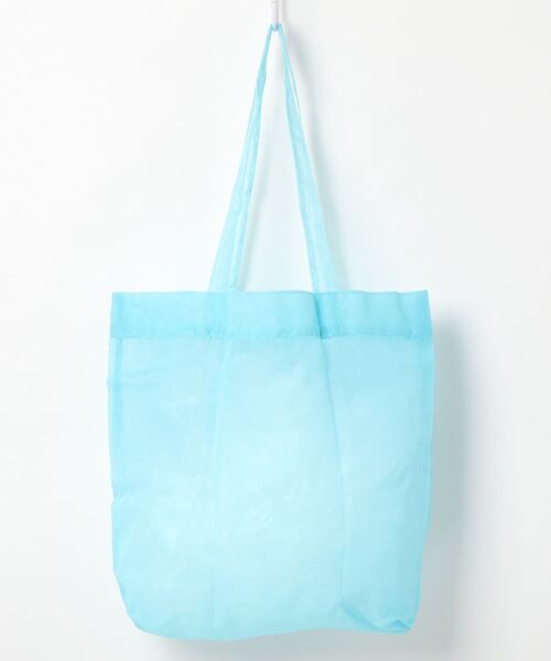 ACCOMMODE（アコモデ）の「シアーラックトート（トートバッグ・レディース・ブルー/ラベンダー/ベージュ/ホワイト・FREE）」の9枚目の写真