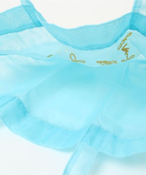 ACCOMMODE（アコモデ）の「シアーラックトート（トートバッグ・レディース・ブルー/ラベンダー/ベージュ/ホワイト・FREE）」の12枚目の写真