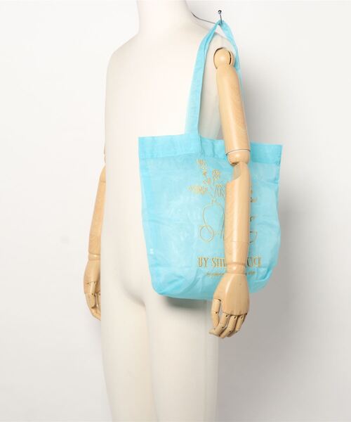 ACCOMMODE（アコモデ）の「シアーラックトート（トートバッグ・レディース・ブルー/ラベンダー/ベージュ/ホワイト・FREE）」の13枚目の写真