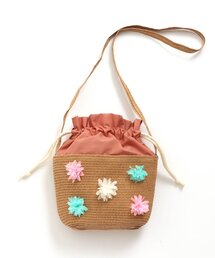 3Dフラワーバック