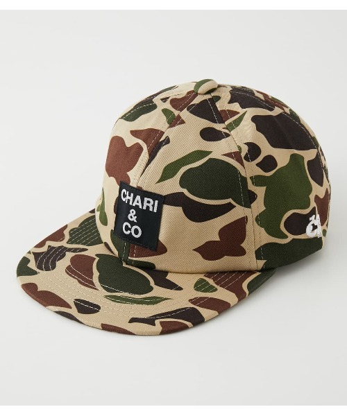 RODEO CROWNS WIDE BOWL（ロデオクラウンズワイドボウル）の「CHARI＆CO CAP（キャップ・レディース・サックスブルー/カモフラージュ/ブラック・FREE）」の3枚目の写真